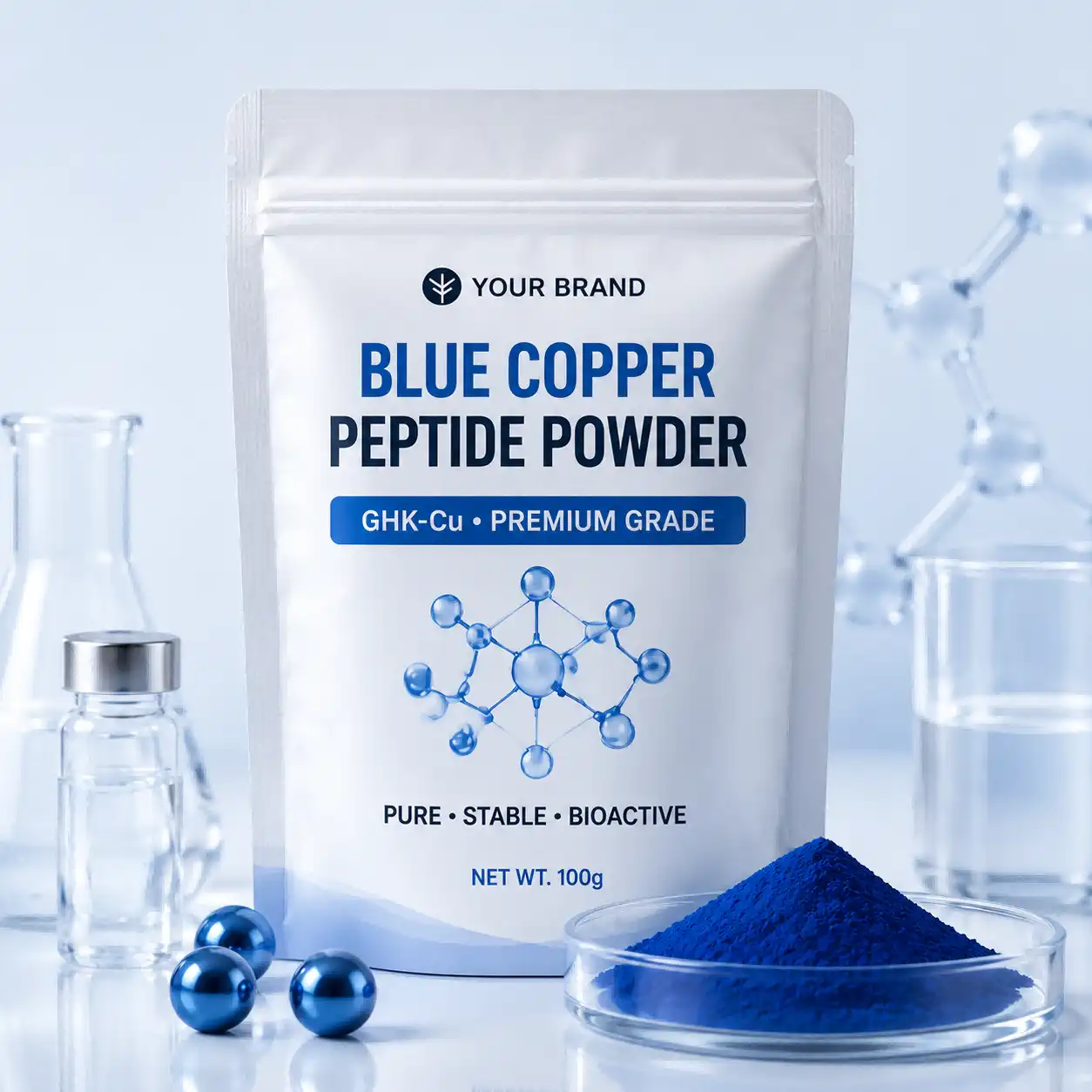 Blue Copper Peptide Powder: The Skin Regeneration Secret You Need to Know Blue Copper Peptide Powder: The Skin Regeneration Secret You Need to Know